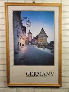 lot 530 image: Framed GERMANY Print - 37 x 25 - NO SHIPPING
