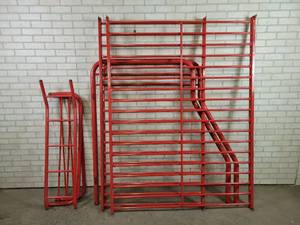 lot 610 image: Steel Bunkbed Frame - NO SHIPPING