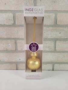 lot 692 image: Handmade Inge-Glas 12 Glass Tree Topper - Made in Germany