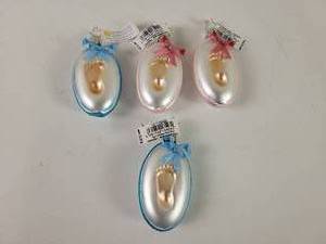 lot 694 image: (4) Handmade Inge-Glas Glass Ornaments - Made in Germany