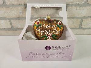 lot 695 image: Handmade Inge-Glas Glass Ornament - Made in Germany