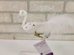 lot 702 image: Handmade Inge-Glas Glass Ornament The Bird - Made in Germany