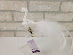 lot 711 image: Handmade Inge-Glas Glass Ornament The Bird - Made in Germany
