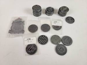 lot 757 image: (34) Assorted Pocket Tokens  Medals