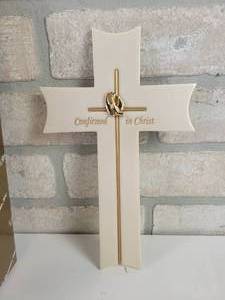 lot 872 image: (2) Roman Confirmed in Christ Crosses