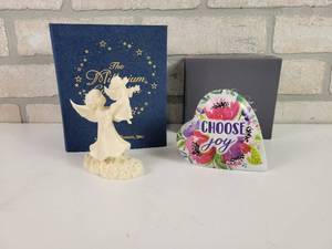 lot 877 image: Roman Music Box and Comfort of Heaven Statue