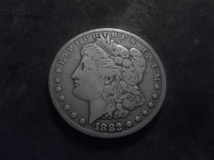 1882 CC Morgan Silver Dollar