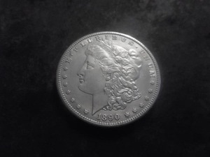 1890 S Morgan Silver Dollar