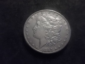 1897 Morgan Silver Dollar