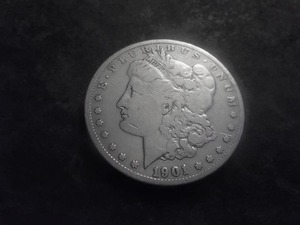 1901 S Morgan Silver Dollar