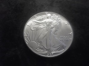 1987 American Silver Eagle 1 Oz. 99.9 Fine Silver MS From Unc. Roll