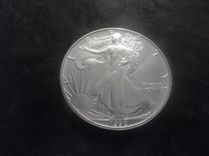 1992 American Silver Eagle 1 Oz. 99.9 Fine Silver MS From Unc. Roll