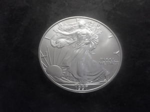 1997 American Silver Eagle 1 Oz. 99.9 Fine Silver MS From Unc. Roll