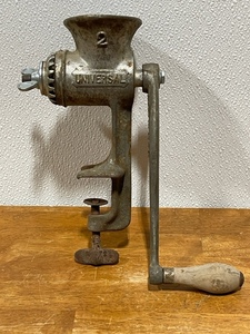 lot 8 image: Universal No 2 Meat and Food Grinder