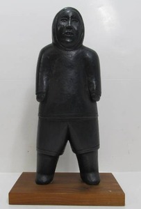 lot 60 image: Vintage Mid Century 1960s Austin Products InuitEskimo Sculpture