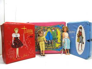 lot 182 image: Estate Lot - 3 Cases Full of Vintage TAMMY Barbie etc Plus Many Outfits & Accessories 