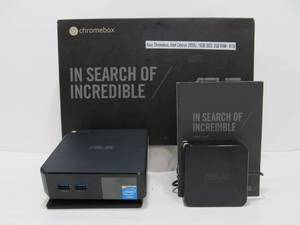 lot 216 image: Working ASUS Chromebox Desktop Computer 