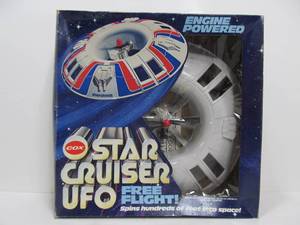 lot 230 image: Vintage COX Star Cruiser Motorized UFO Toy