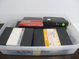 lot 249 image: Estate Lot of Vintage Mid 80s Local Heavy Metal Band Audio & Video Tapes Reels etc