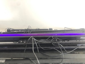 lot 173 image: Large Lot of Working BLACK LIGHT Fixtures
