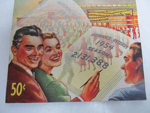 lot 258 image: 1955 Milwaukee Braves Baseball Year Book