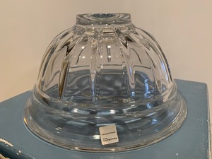 lot 264 image: Large Brand New REED & BARTON Crystal Tempo Revere Bowl 