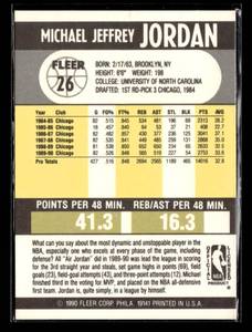 1990 Fleer Michael Jordan #26