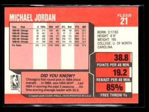 1989 Fleer Michael Jordan #21