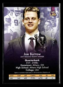 2019 Generation Next Joe Burrow Rookie Card #1