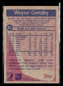 1984 Topps Wayne Gretzky #51