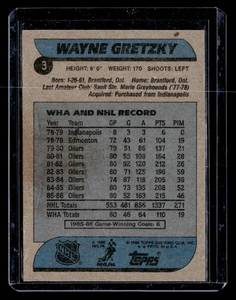 1986 Topps Wayne Gretzky #3