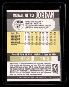 1990 Fleer Michael Jordan #26