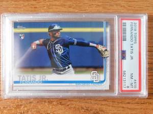 PSA 8 2019 Topps Fernando Tatis Rookie Card #410
