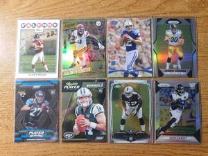 (8) NFL Rookie Card Lot
