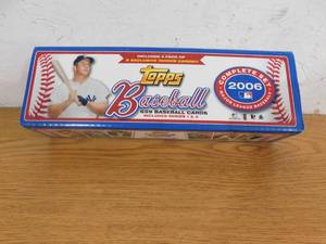 2006 Topps Baseball Complete Factory Set Opened