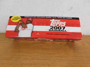 2007 Topps Baseball Complete Factory Set Opened