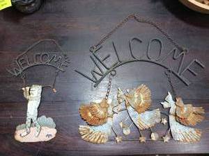 Metal Welcome Signs