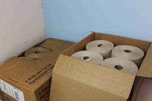 10 rolls of commercial paper towels