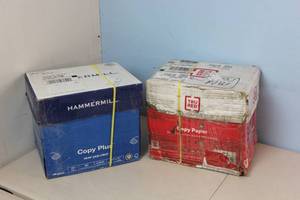 Two boxes of copy paper