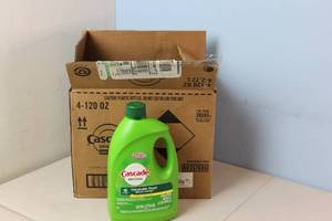 4 X 120 oz Cascade Original Lemon Scent for Dishwasher