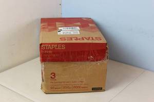 10 Reams of Three-hole copy paper from Staples