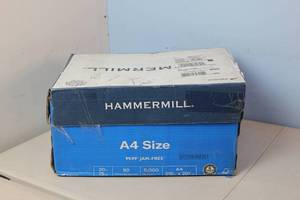 10 reams of Hammermill A4 size paper