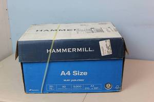 10 reams of Hammermill A4 size paper