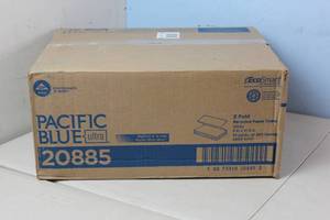 Pacific Blue Ultra Z fold recycled paper towels 20885 10 packs