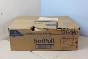 Softpull Brown 6 Pack High Capacity Paper Towels - Model 26840