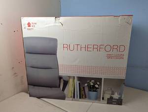 Rutherford gray office chair model 58677