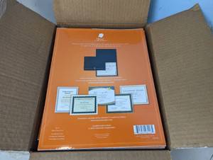 12 packs of five certificate papers by Great Papers wcovers