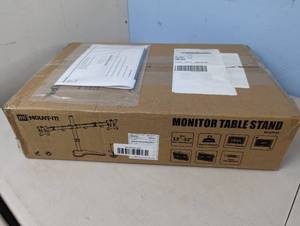 Mount-It Dual monitor table stand model MI-2781A