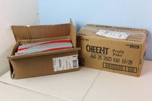 60 ct CheezIt Profit Pack and 2 X 12 packs Diet Coke cans