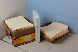 Large collection of File Folders
